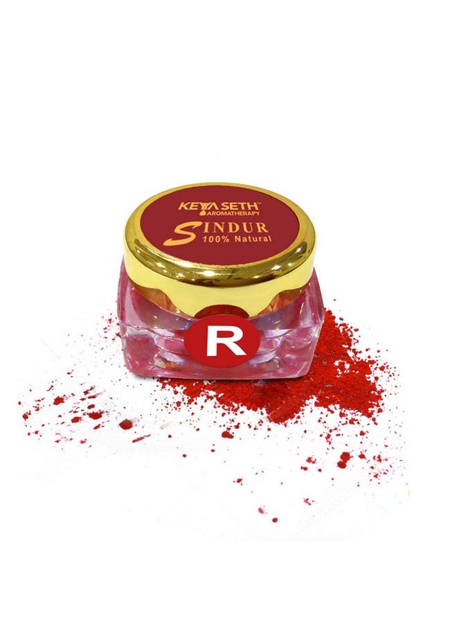 Keya Seth Aromatherapy Keya Seth Aromatherapy 100% Natural Sindoor Dust, 3Gm Sindoor (Red)  - Image 1