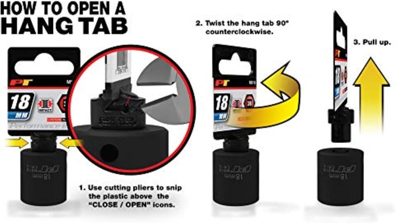 Performance Tool 3/8" Drive Universal Joint - Image 2