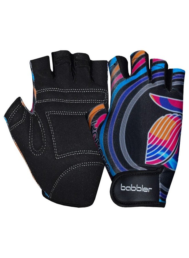 Babbler Kakapo Gym Gloves, Fitness Gloves with Wrist Support (Small) - Image 4