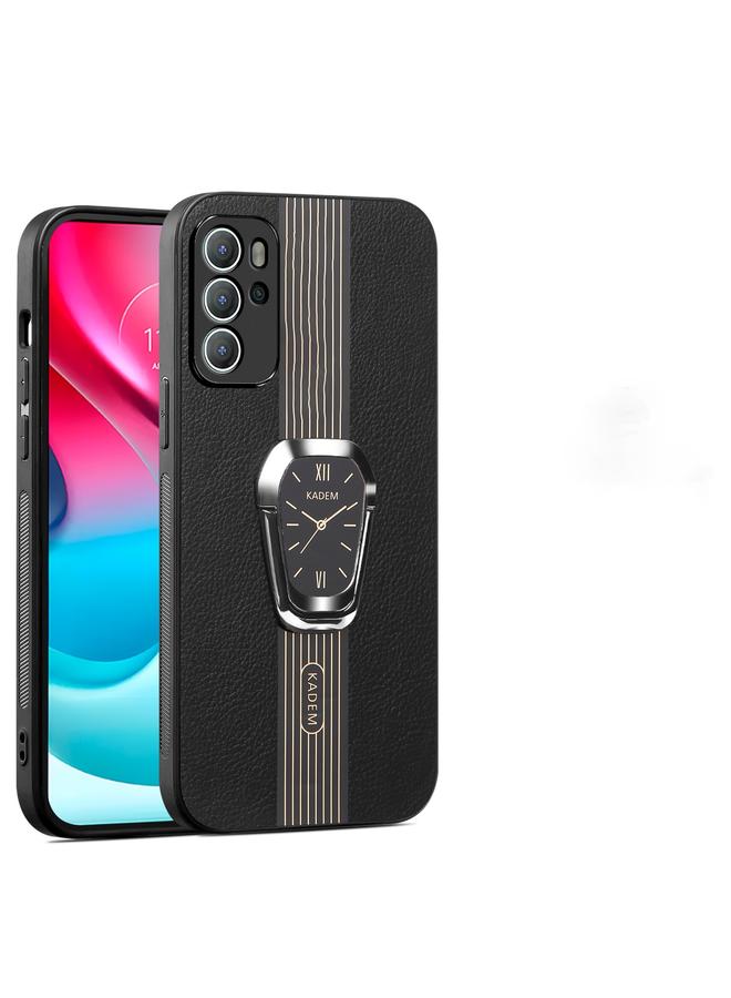 اس-توب جراب لهاتف Motorola Moto G60S، جراب خلفي من الجلد الليتشي المغناطيسي مع حامل - Image 1