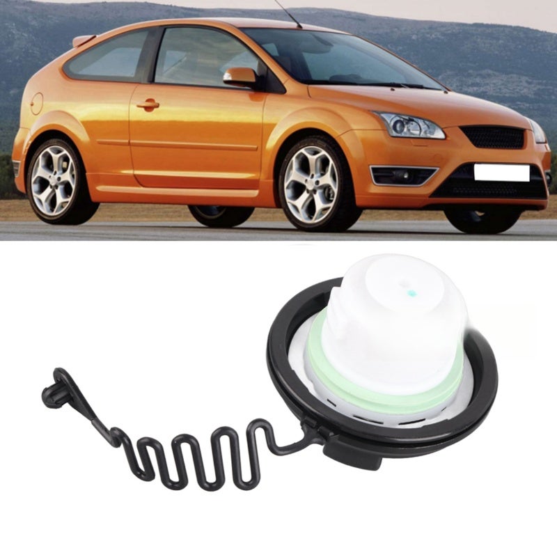 Car Locking Fuel Tank Cover Cap: ABS Material Durable Sealing Effect Petrol Tank Cap - High Precision Direct Replacement for Ford Focus 2005-2013 Fuel System - Image 1