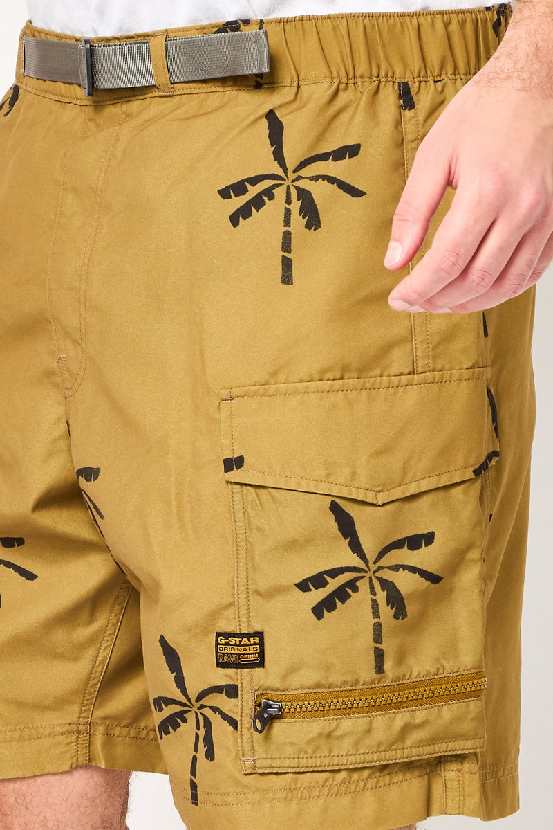 G-Star RAW شورتات سباحة للرجال بطبعة شاملة، متعدد الألوان - Image 3