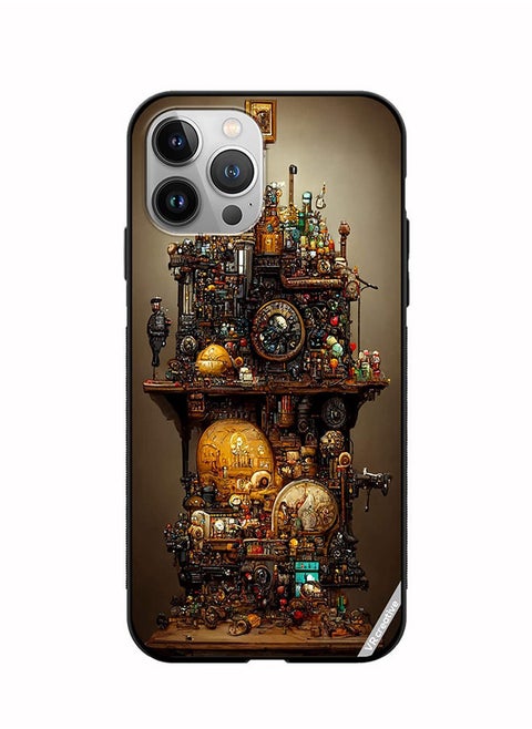 Protective Case Cover For Apple iPhone 12 Pro Max Jigsaw Puzzles Design Multicolour