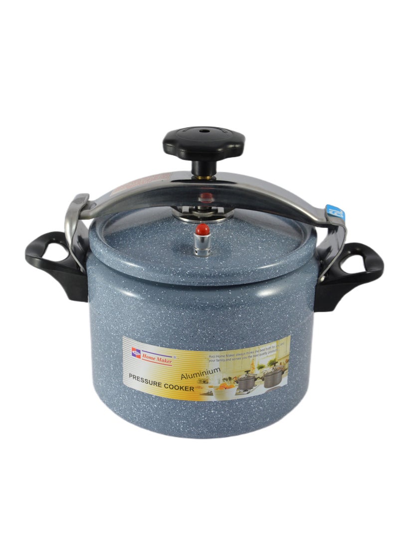 Homemaker 22 cm / 6 ltNone Ceramic Coating Aluminium Pressure Cooker with Induction Base - 22cm - 6 Liter Capacity - Grey Grey  - Image 2