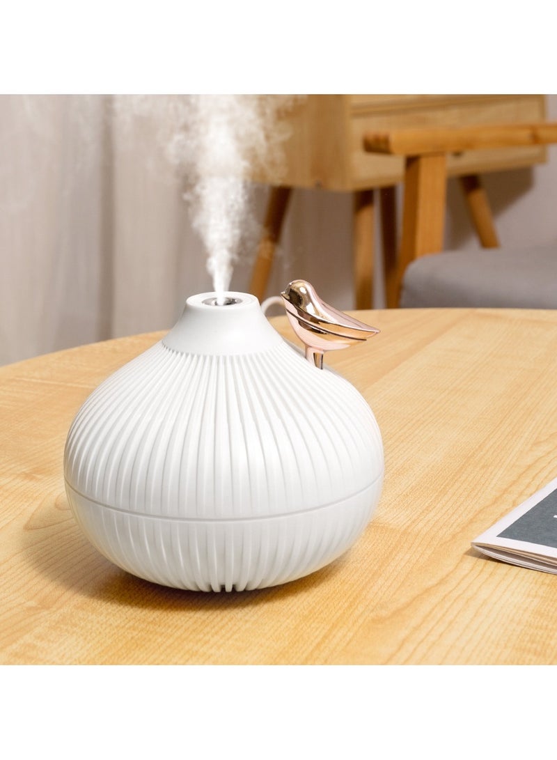 Generic Air Humidifiers Air Purifiers for Home with Night Light 300ML,Sleep Mode, Ozone Free, 24dB Quiet Air Cleaner for Bedroom, Office, , White - Image 3