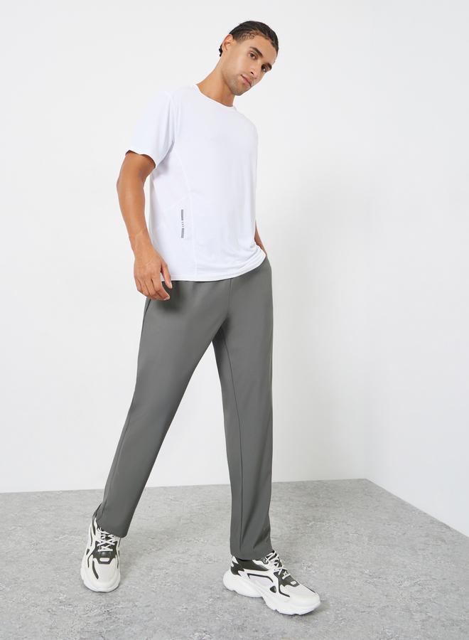 Styli Active Men Grey Relaxed Track Pant - Image 1