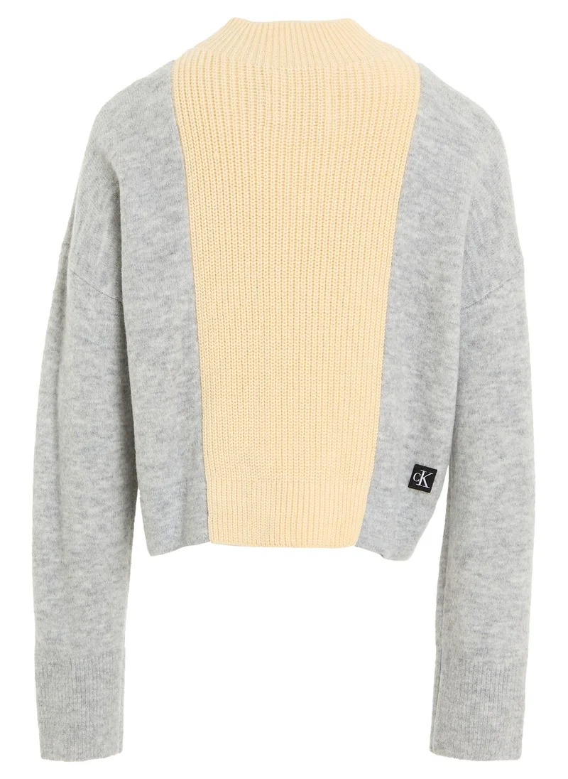 Calvin Klein Jeans Kids Color Block Sweater