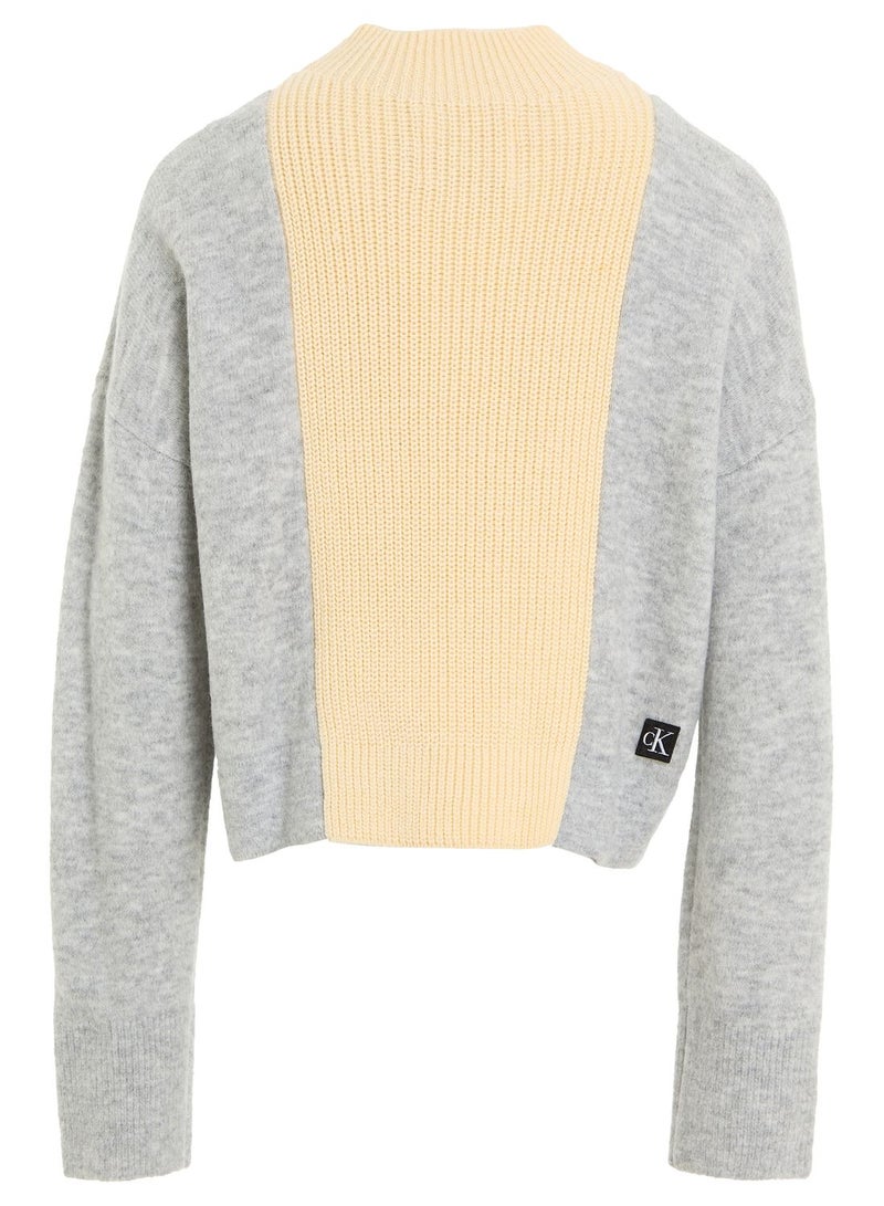 Calvin Klein Jeans Kids Color Block Sweater - Image 5