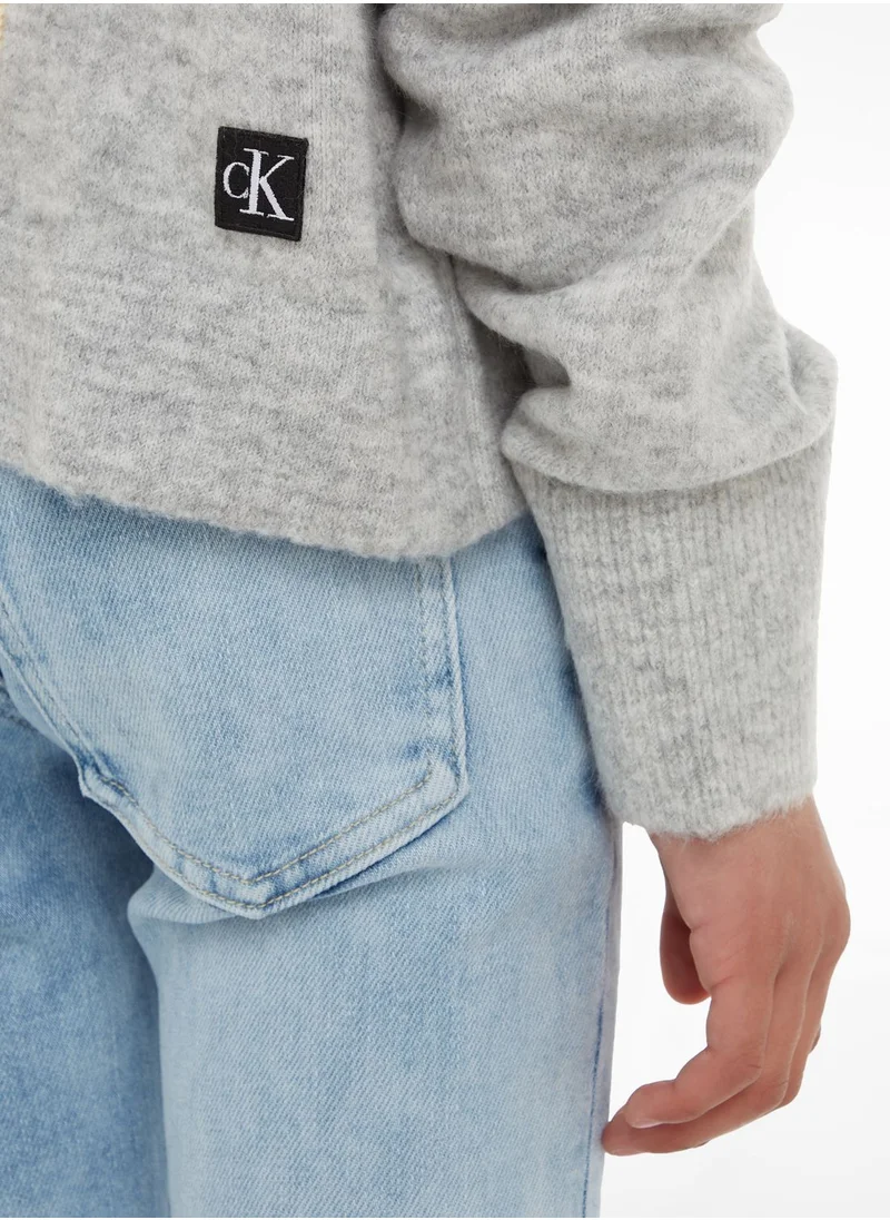 Calvin Klein Jeans Kids Color Block Sweater