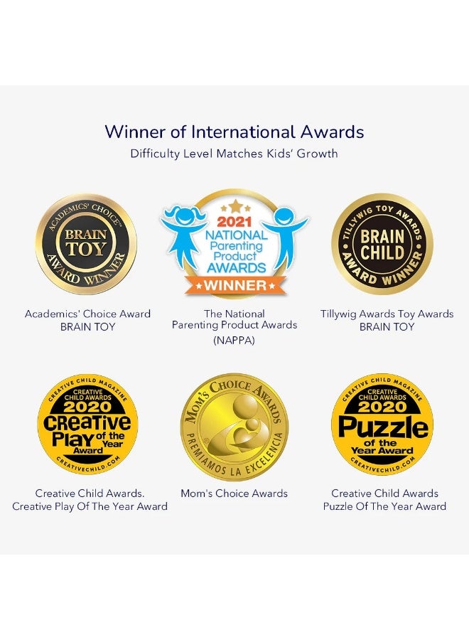 MiDeer مجموعة ألغاز مساعدي المجتمع من مي دير بمستوى 3 مع حقيبة تخزين، 3 ألغاز متدرجة للأطفال 3+، 24-35 قطعة تعليمية featuring الشرطة، رجال الإطفاء والمسعفين - Image 5