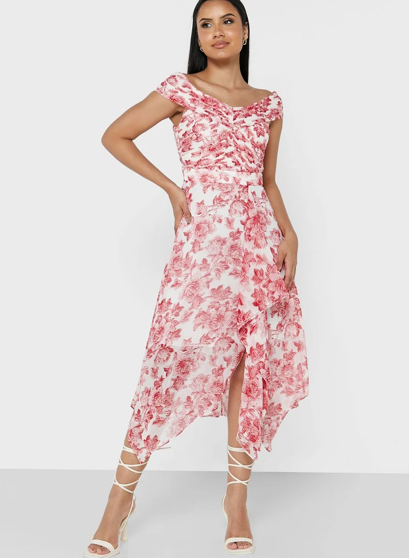 Ted Baker Printed Ruffle Skirts