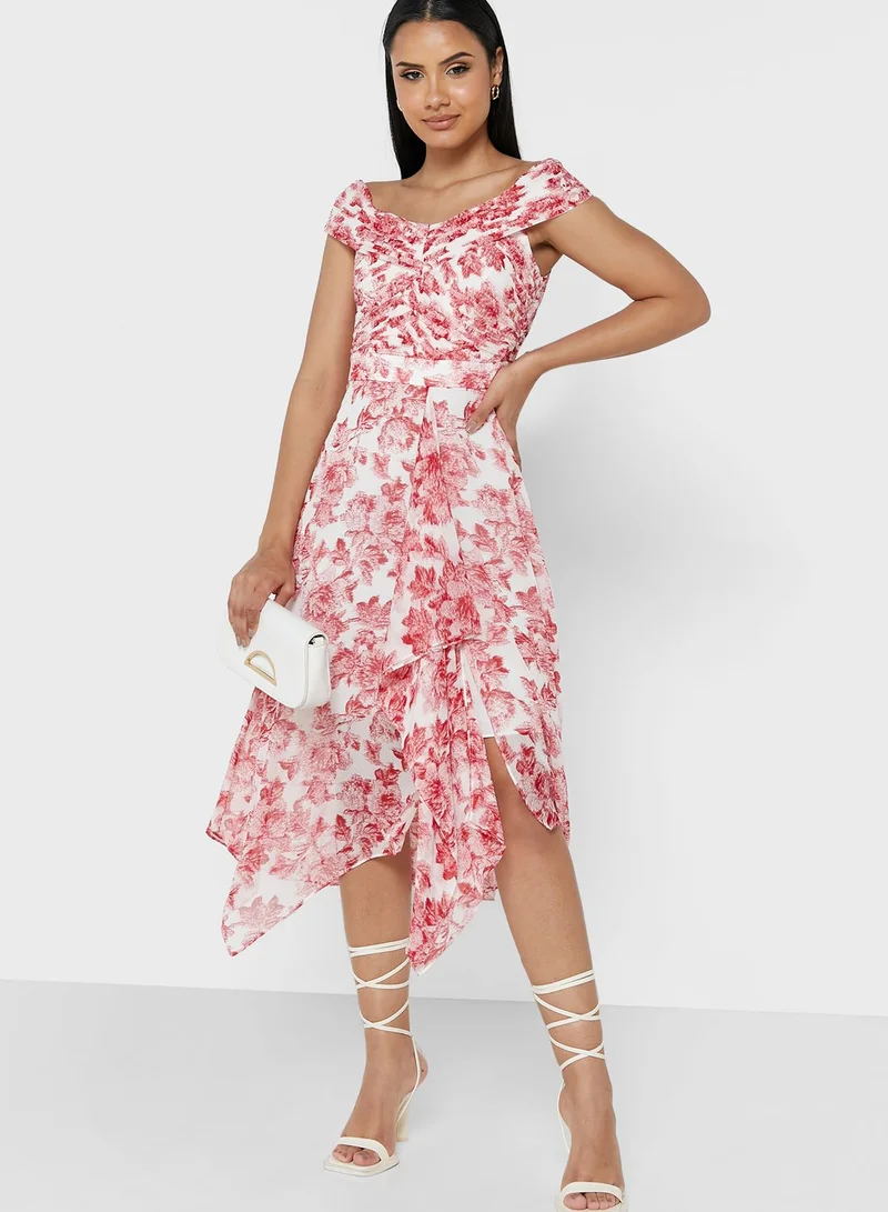 Ted Baker Printed Ruffle Skirts