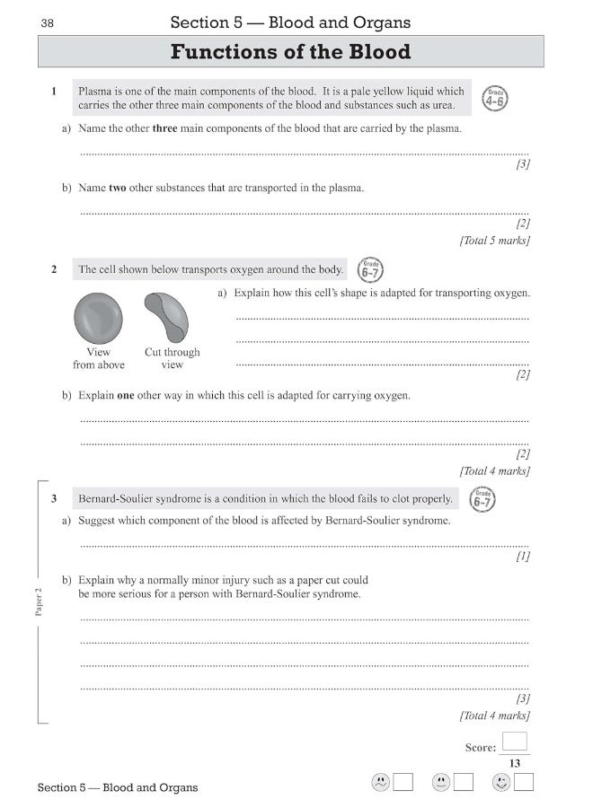 Grade 9-1 Edexcel International GCSE Biology: Exam Practice Workbook (includes Answers)  - Image 5