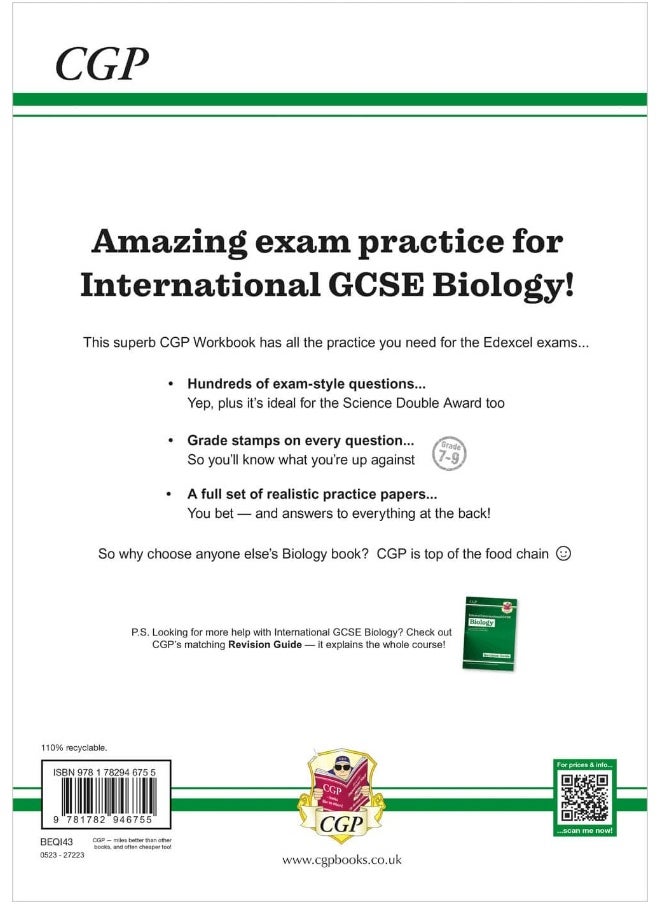 null - Grade 9-1 Edexcel International GCSE Biology: Exam Practice Workbook (includes Answers) - Image 1