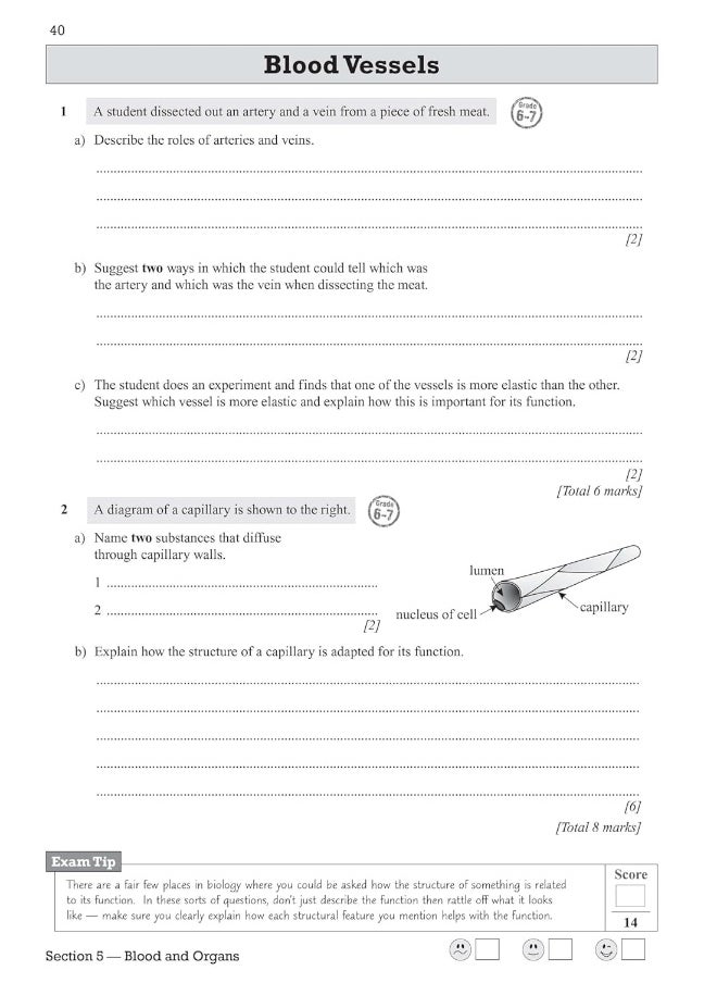null - Grade 9-1 Edexcel International GCSE Biology: Exam Practice Workbook (includes Answers) - Image 1