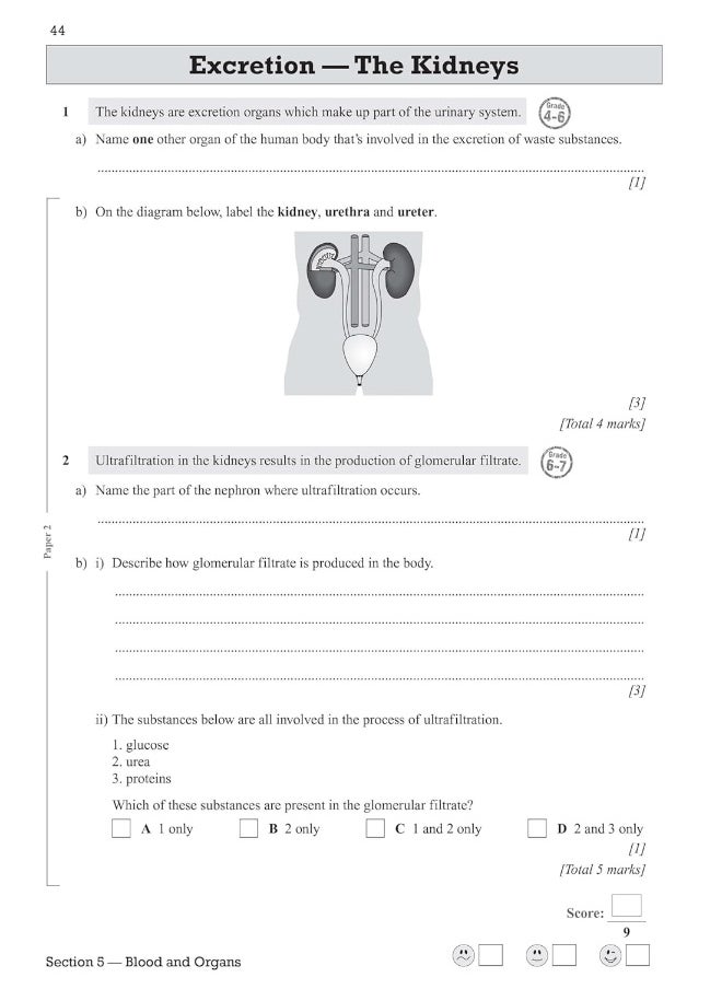 null - Grade 9-1 Edexcel International GCSE Biology: Exam Practice Workbook (includes Answers) - Image 1