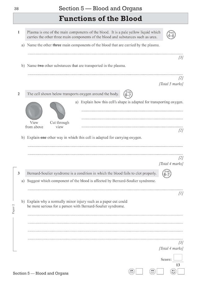 null - Grade 9-1 Edexcel International GCSE Biology: Exam Practice Workbook (includes Answers) - Image 1
