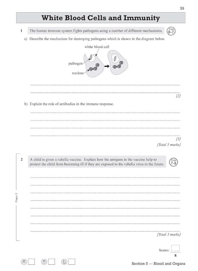 null - Grade 9-1 Edexcel International GCSE Biology: Exam Practice Workbook (includes Answers) - Image 1