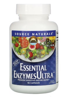 SOURCE NATURALS Essential Enzymes Ultra 90 Capsules 