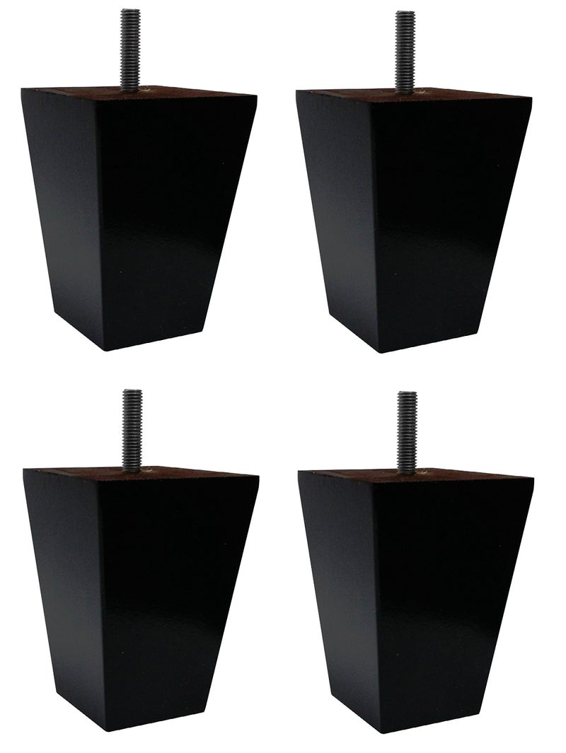 Elegent Upholstery 4 12 Espresso Dark Wood Tapered SofaChairOttoman Legs 516 Bolt Set of 4