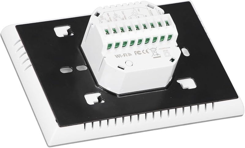 White Smart WiFi Thermostat LED Touch Screen Programmable Temperature Control Panel - Image 4