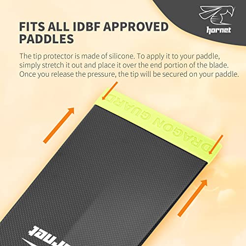 Dragon Guard Tip Protector for Dragon Boat Paddles (yellow) - Image 3
