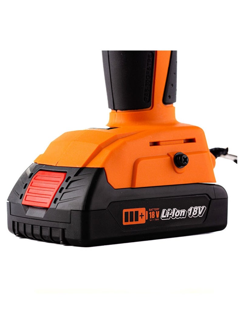 Shielder Cordless Hammer Drill Shielder SH-1322 18V Lithium-Ion Drill Driver With Dual Speed, 13mm Metal Chuck, LED Light And 2 Batteries - Image 5