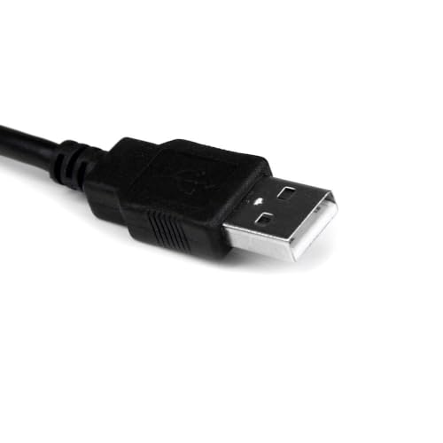 StarTech.com 1ft (30cm) 1-Port Professional USB to Serial Adapter Cable with COM Retention, USB to RS232 Adapter - TAA - Image 3