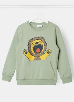Kids Graphic Print Sweatshirt