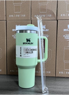 Quencher H2.0 FlowState Stainless Steel Vacuum Insulated Tumbler with Lid and Straw for Water, Iced Tea or Coffee, Smoothie and More 40oz