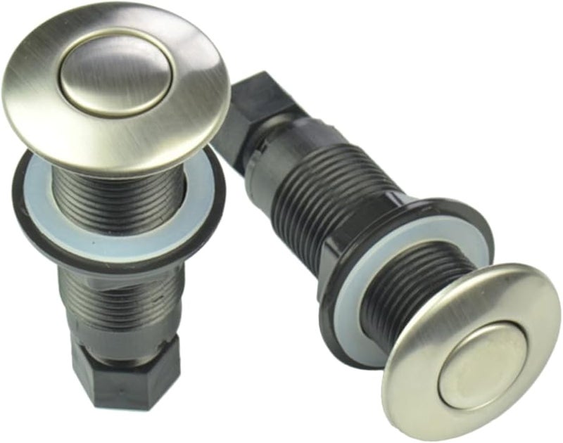 2 قطعة مفتاح ضغط هوائي يعمل بالهواء لمحلل نفايات من الفولاذ المقاوم للصدأ مزود بأنبوب هواء - Image 5