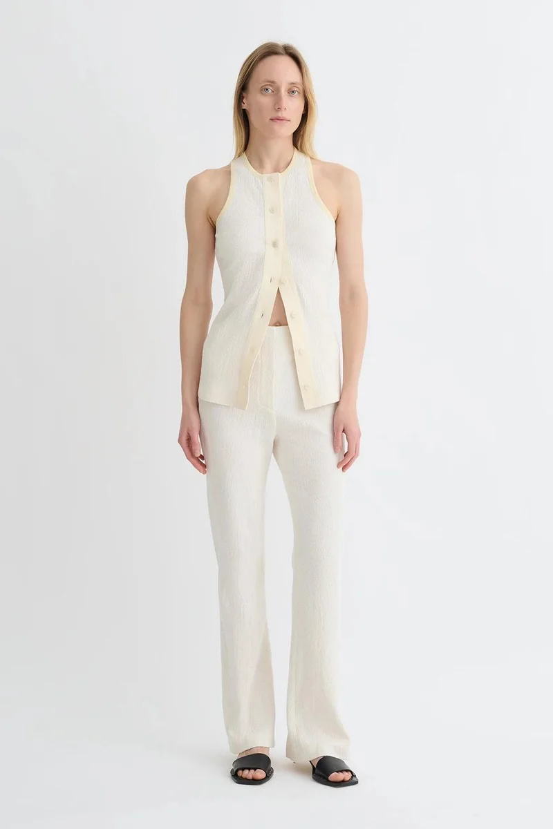 Nanushka Fluid Cotton Trousers
