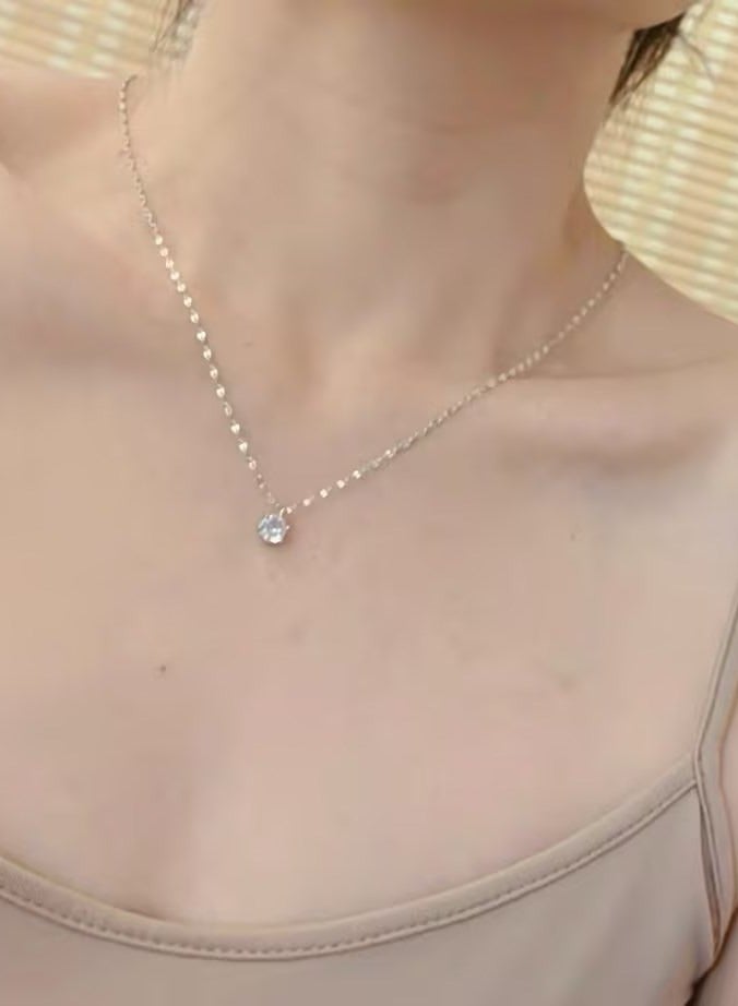 18k gold plated cz stone chain - Image 3