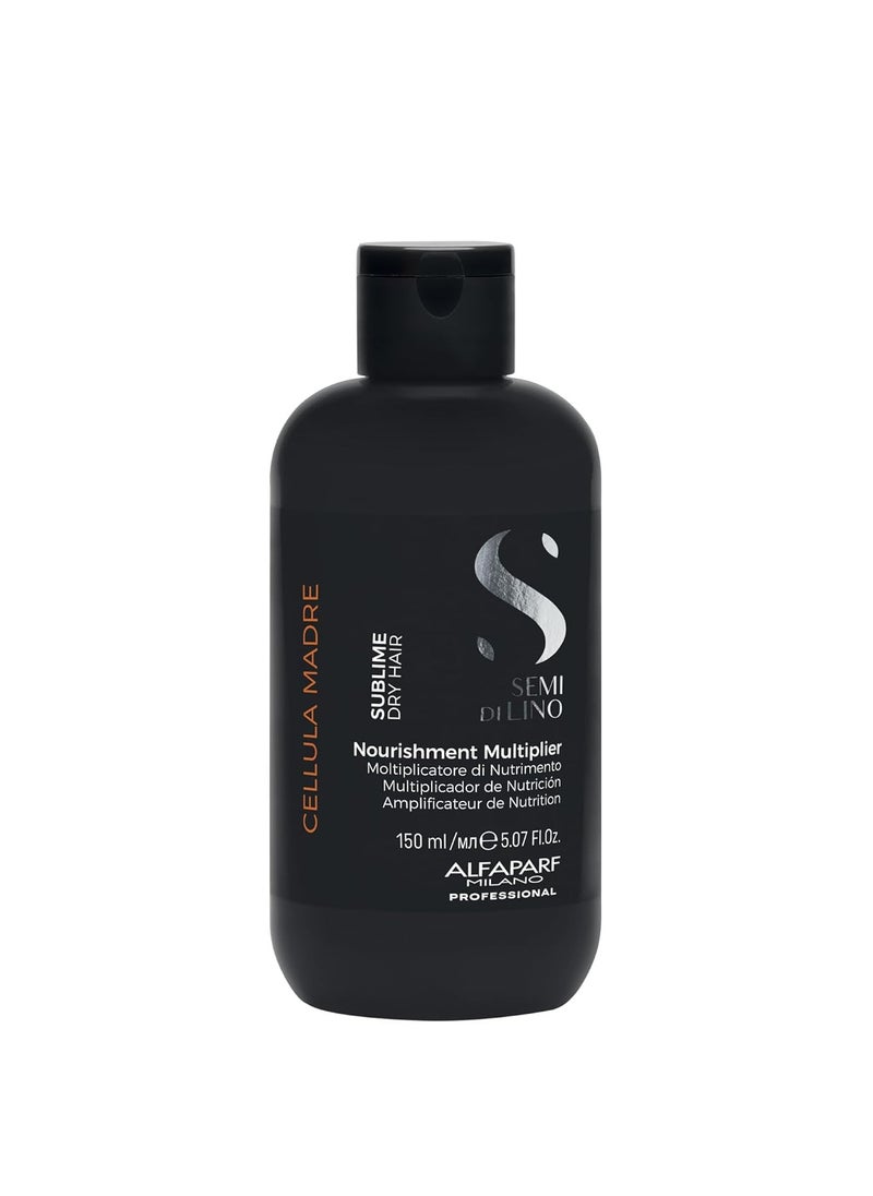 ALFAPARF MILANO ALFAPARF MILANO Cellula Madre Nourishing Multiplier - Nourishing & Hydrating Treatment for Dry Hair - Combine with Semi di Lino Beauty Genesis as a Hair Gel for Healthy, Shiny Hair (5.07 fl oz)  - Image 1