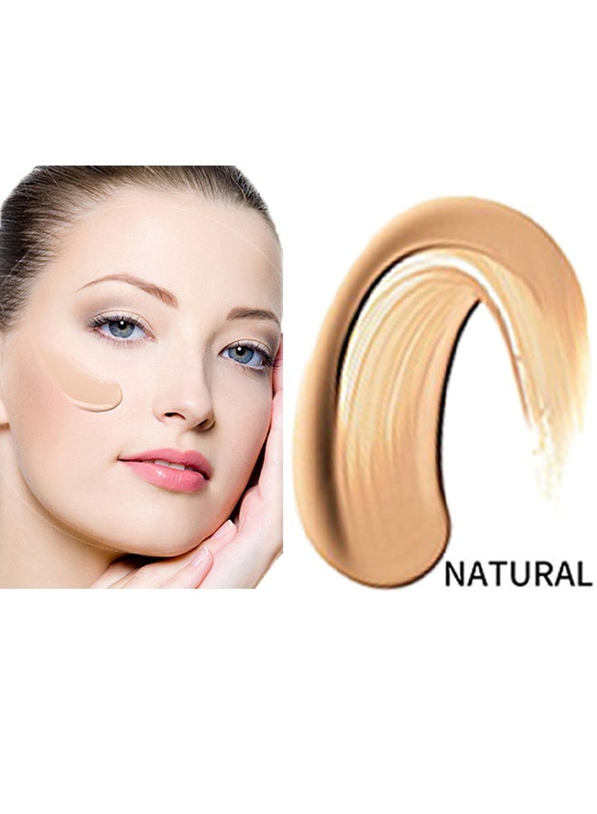 EELHOE CC Cream -Self Adjusting For Mature Skin, Colour Correcting Face Sunscreen And Foundation, Pre-Makeup Primer Moisturizing Skin Concealer (Nature) SPF 50 - Image 2