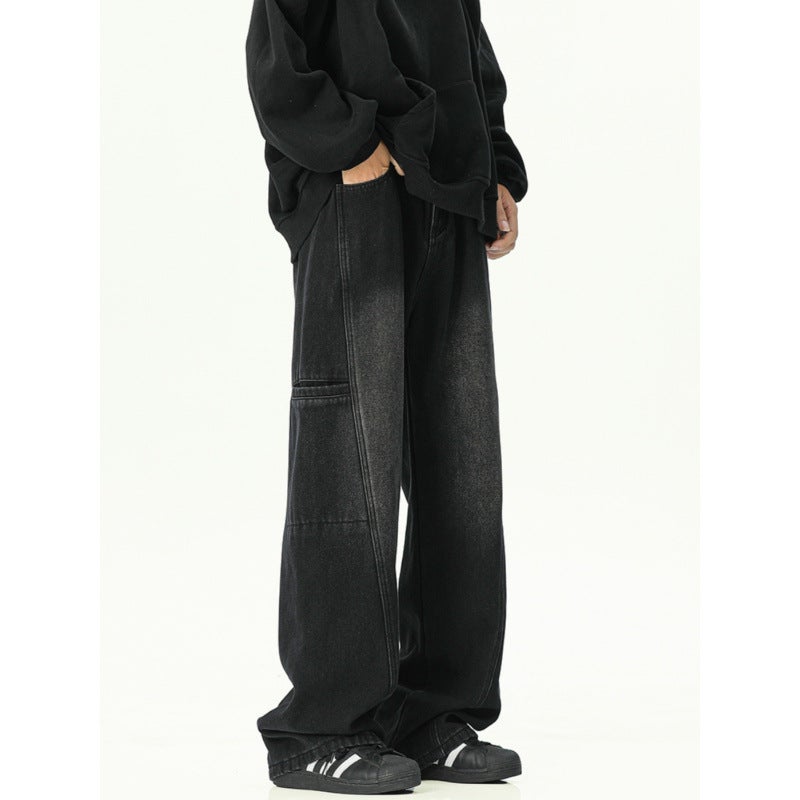 Unisex Casual Daily Denim Jeans - Image 5