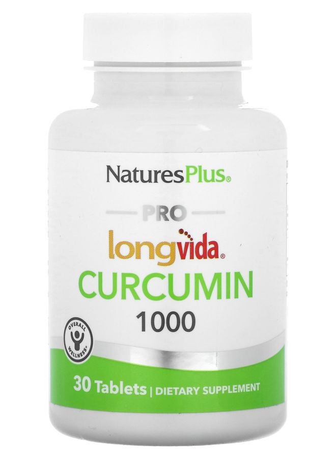 Pro Longvida Curcumin 1000 30 Tablets