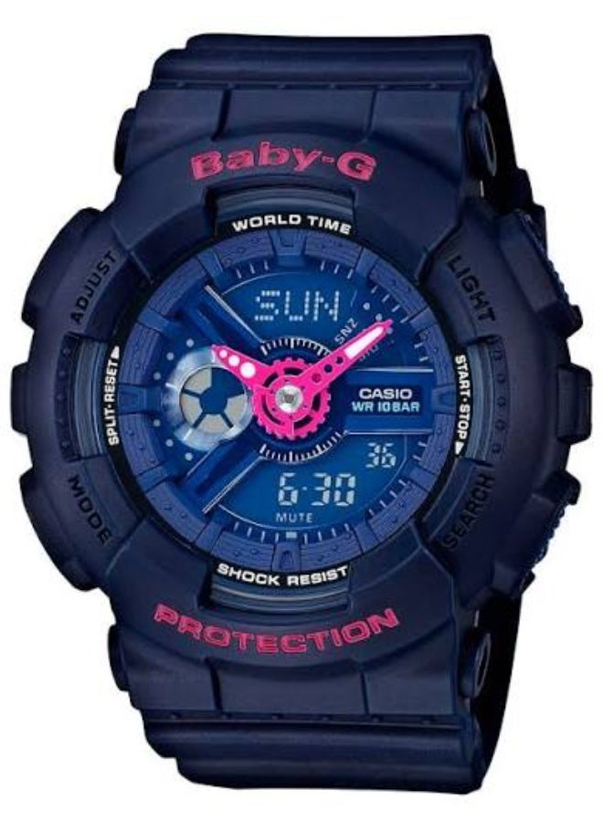 Resin Analog+Digital Watch BA-110PP-2ADR