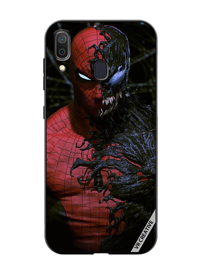 VR CREATIVE Protective Case Cover For Samsung Galaxy A30 Spiderman Design Multicolour - Image 1