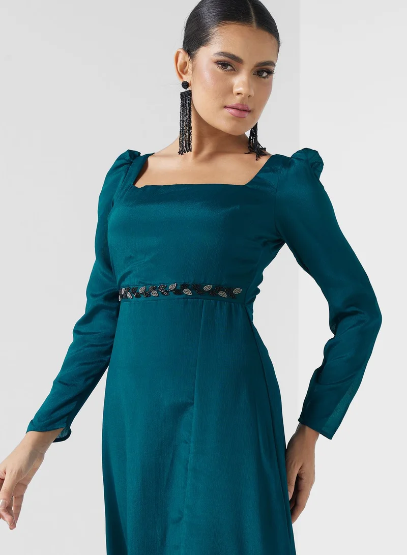 Khizana Long Sleeve Maxi Dress