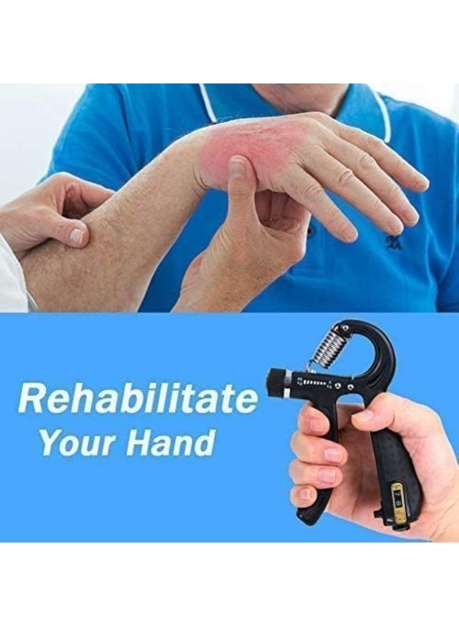 طقم تمرين أصابع 5 قطع – مقاومة قابلة للتعديل للتمرين - Image 3