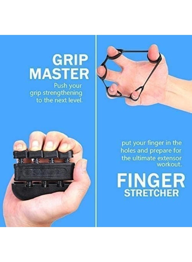 طقم تمرين أصابع 5 قطع – مقاومة قابلة للتعديل للتمرين - Image 5
