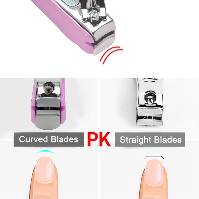 Pafason Baby Safety Nail Clipper Cutter Trimmer with Nail Catcher and Baby Glass Nail File, Czech Float Glass, Stainless Steel Ideal for Young Children Infant, Newborns Toddlers - Image 3