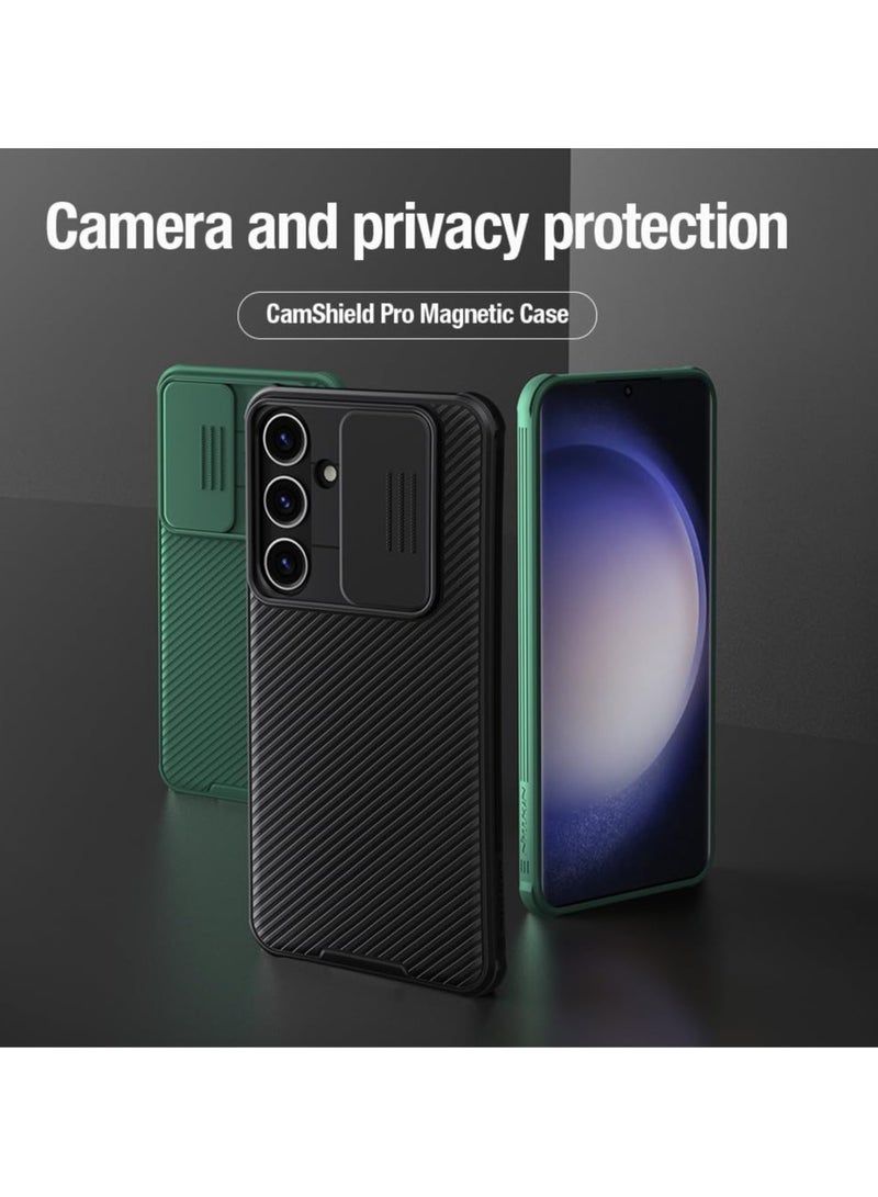 Nillkin CamShield Pro Magnetic Cover Case Designed For Samsung Galaxy S24 Plus - Green - Image 5