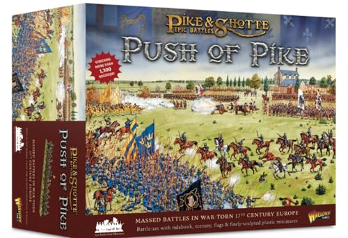 WARLORD GAMES Warlord Pike Shotte Epic Battles Push of Pike Game Role Playing Strategy Board Games for Adults Table Top 17th Century Strategic Wargaming Kit Tabletop Military History RPG with Terrain - Image 1