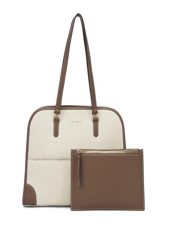Lino Perros Avril Jenna Off-White Tote Bag - Image 5