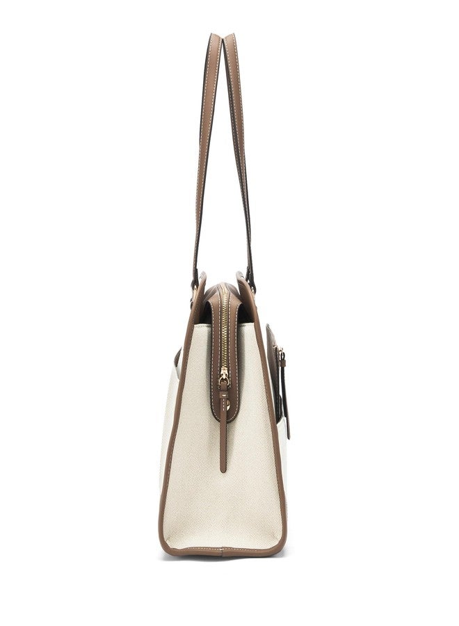 Lino Perros Avril Jenna Off-White Tote Bag - Image 3