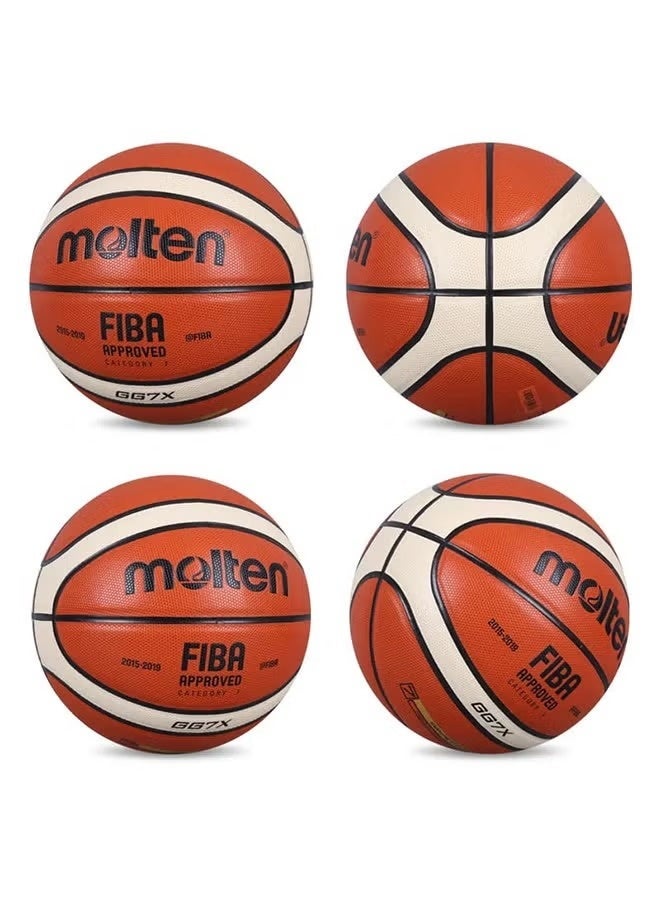 molten FIBA Approved Authentic Leather Basketball 7 inch - Image 2