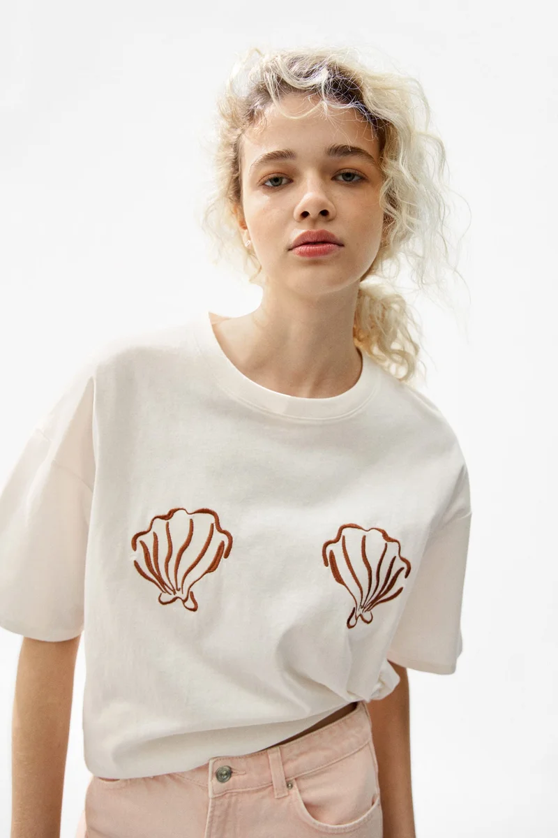 H&M Oversized printed T-shirt