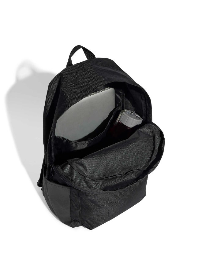 Adidas Classic 3Bars Backpack - Black - Image 4